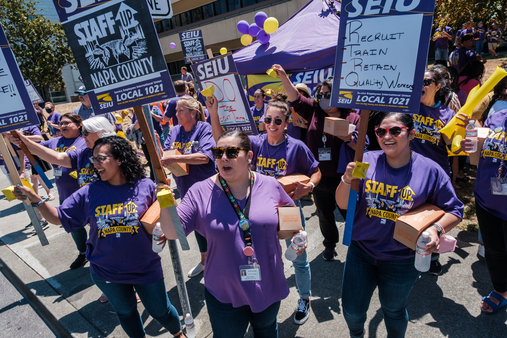 SEIU Rally 1